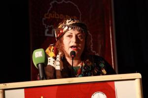 عضو لجنة علاقات المهرجان الشاعرة دلشا يوسف